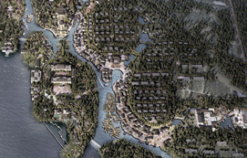 【省裝集團】再次助力旅發(fā)大會，中標(biāo)河北臨城藍天岐山小鎮(zhèn)項目群裝修工程